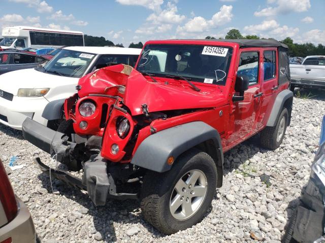 Photo 2 from auction – 2016 JEEP WRANGLER U with VIN 1C4BJWDG1GL303314