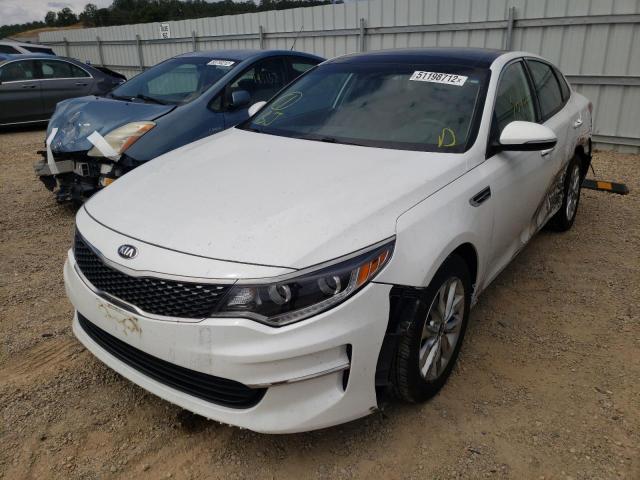 Photo 2 from auction – 2016 KIA OPTIMA EX with VIN 5XXGU4L37GG119527