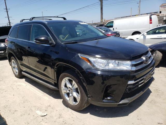 TOYOTA HIGHLANDER 2019 with VIN 5TDYZRFH9KS348874 - Photo from auction