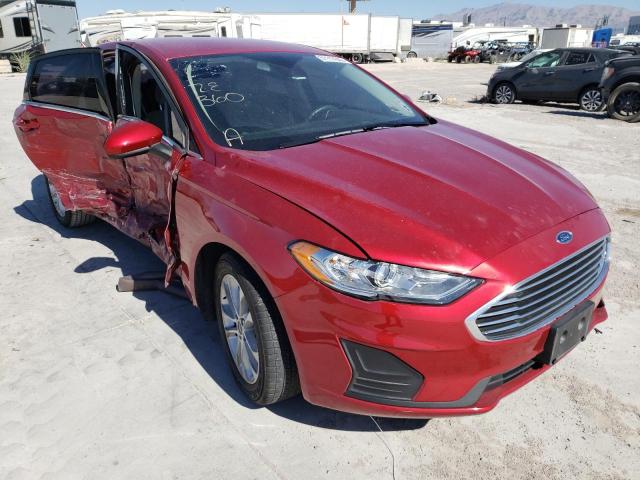 FORD FUSION SE 2020 with VIN 3FA6P0HD5LR222203 - Photo from auction