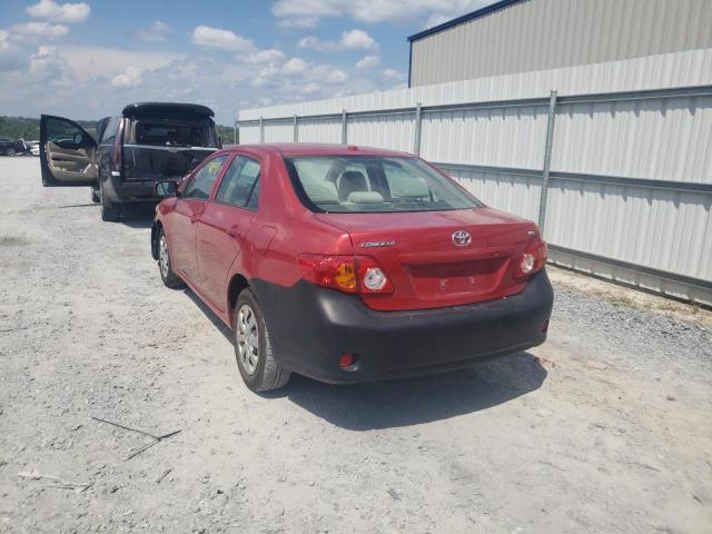 Photo 3 from auction – 2009 TOYOTA COROLLA with VIN JTDBL40E09J028195