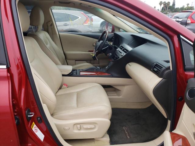Photo 5 from auction – 2010 LEXUS RX 450 with VIN JTJBC1BA4A2012568