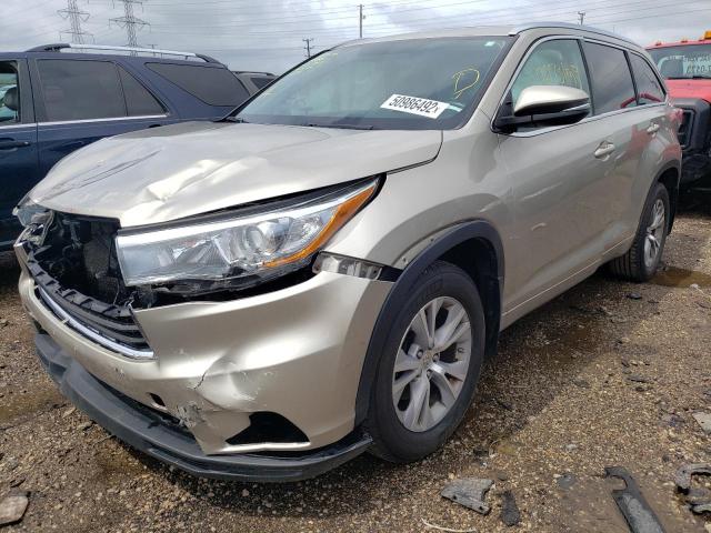Photo 2 from auction – 2015 TOYOTA HIGHLANDER with VIN 5TDJKRFH0FS106731