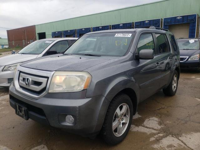 Photo 2 from auction – 2010 HONDA PILOT EXL with VIN 5FNYF4H54AB034762