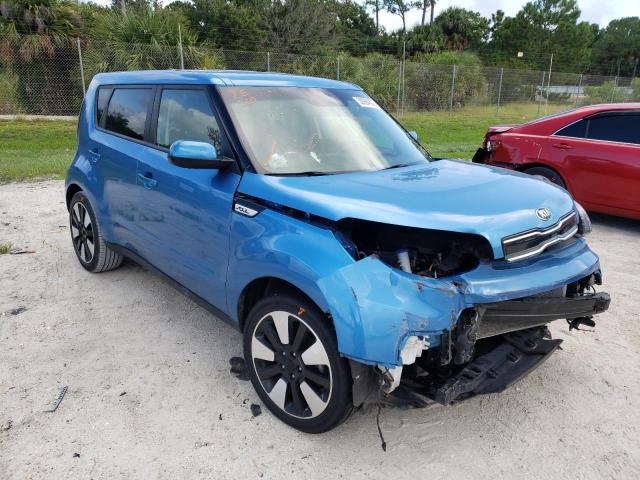 KIA SOUL + 2019 with VIN KNDJP3A5XK7630422 - Photo from auction