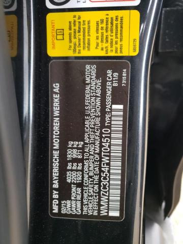 Photo 10 from auction – 2015 MINI COOPER S C with VIN WMWZC3C54FWT04510