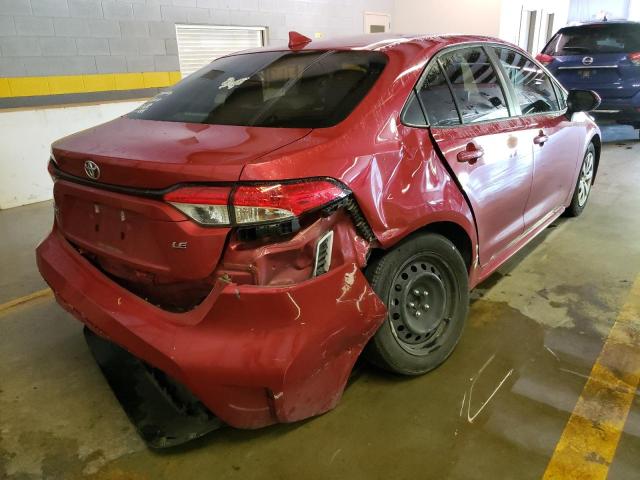 Photo 4 from auction – 2020 TOYOTA COROLLA LE with VIN JTDEPRAE4LJ101055