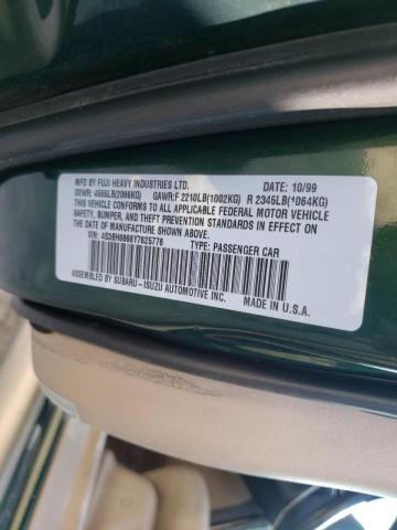 Photo 10 from auction – 2000 SUBARU LEGACY OUT with VIN 4S3BH6866Y7625776