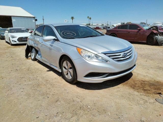 HYUNDAI SONATA GLS 2014 with VIN 5NPEB4AC6EH826152 - Photo from auction