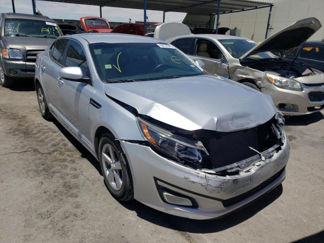 KIA OPTIMA LX 2015 with VIN 5XXGM4A75FG446481 - Photo from auction