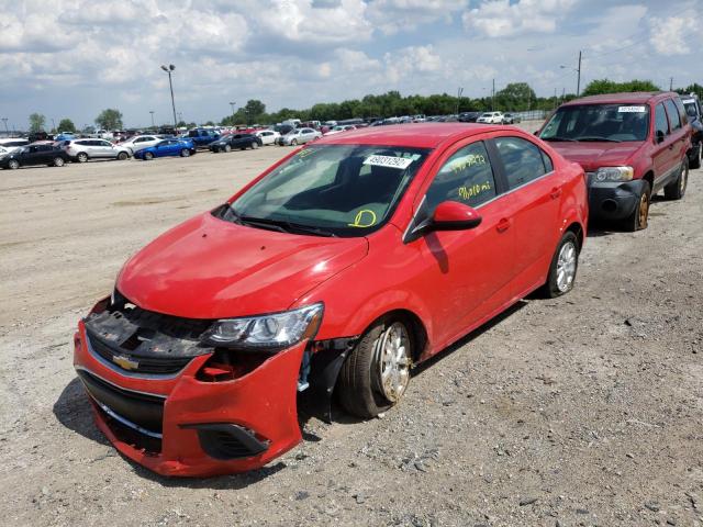 Photo 2 from auction – 2017 CHEVROLET SONIC LT with VIN 1G1JD5SH0H4133041