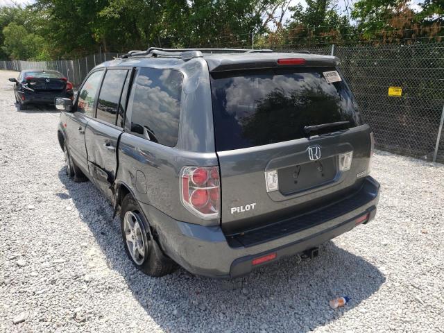 Photo 3 from auction – 2008 HONDA PILOT EXL with VIN 5FNYF18568B037834
