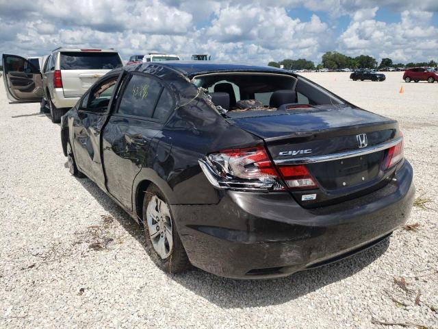 Photo 3 from auction – 2014 HONDA CIVIC LX with VIN 2HGFB2F54EH506566