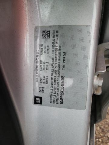Photo 10 from auction – 2013 BUICK VERANO with VIN 1G4PP5SK6D4254165