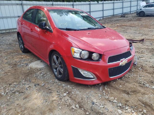 CHEVROLET SONIC RS 2016 with VIN 1G1JG5SB0G4103314 - Photo from auction