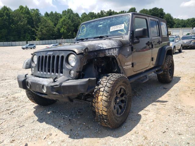 Photo 2 from auction – 2014 JEEP WRANGLER U with VIN 1C4BJWDG8EL250981