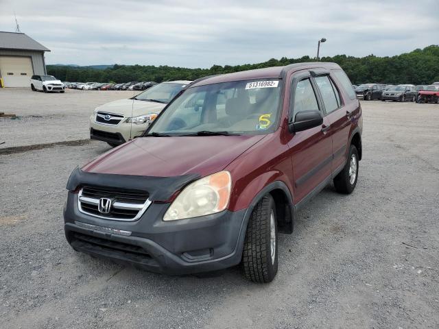 Photo 2 from auction – 2002 HONDA CR-V LX with VIN SHSRD78492U002905
