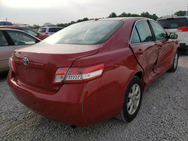 Photo 4 from auction – 2011 TOYOTA CAMRY BASE with VIN 4T4BF3EK9BR112098