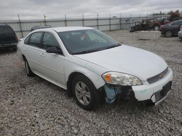 CHEVROLET IMPALA LS 2012 with VIN 2G1WF5E36C1150656 - Photo from auction