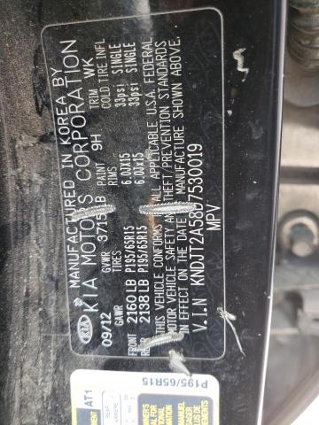 Photo 10 from auction – 2013 KIA SOUL with VIN KNDJT2A58D7530019