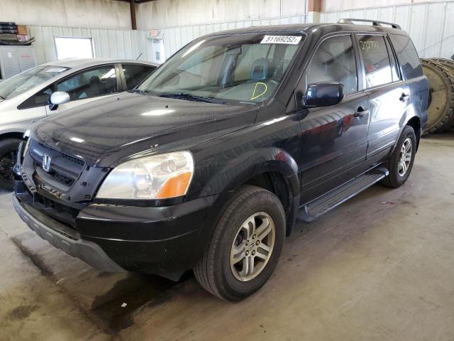 Photo 2 from auction – 2004 HONDA PILOT EXL with VIN 5FNYF18544B011680