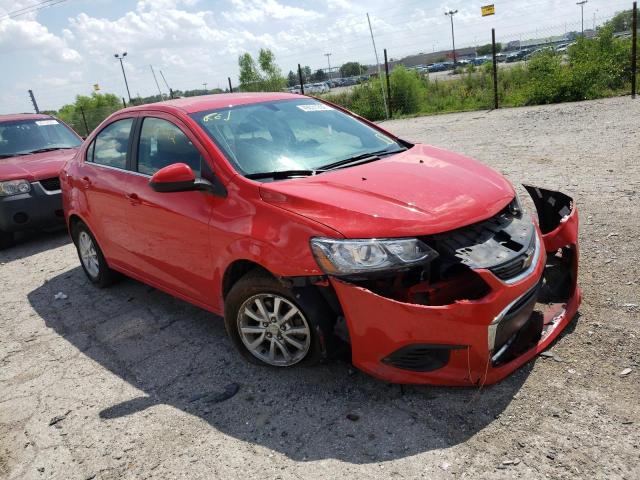 CHEVROLET SONIC LT 2017 with VIN 1G1JD5SH0H4133041 - Photo from auction