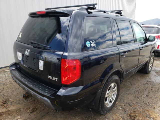 Фото 4 с аукциона – 2005 HONDA PILOT EXL с VIN 5FNYF18595B064490