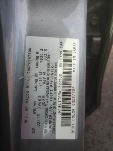 Photo 10 from auction – 2013 MAZDA 3 I with VIN JM1BL1TF9D1797130