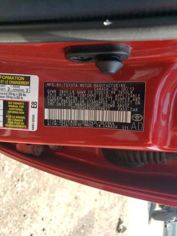 Photo 10 from auction – 2013 TOYOTA COROLLA BA with VIN 2T1BU4EE4DC114622