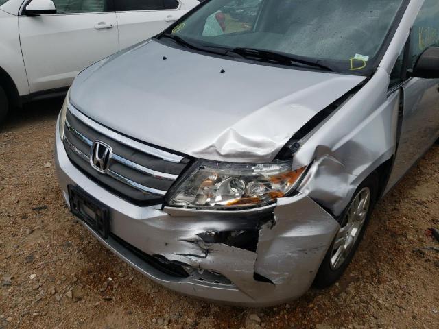 Photo 9 from auction – 2011 HONDA ODYSSEY LX with VIN 5FNRL5H26BB027144