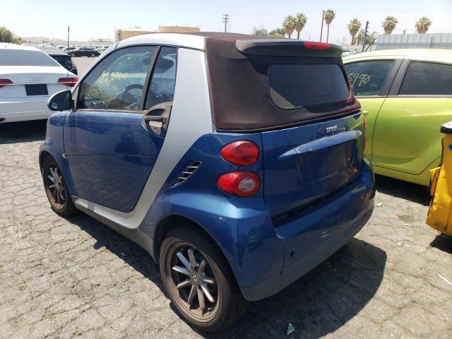 Photo 3 from auction – 2008 SMART FORTWO PAS with VIN WMEEK31X78K178406