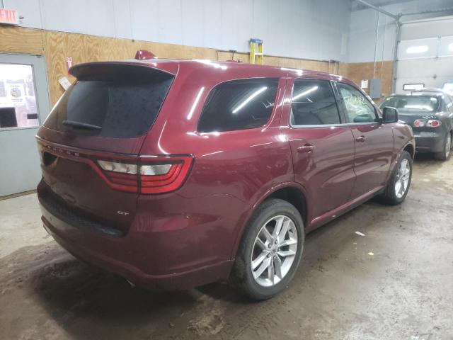 Photo 4 from auction – 2021 DODGE DURANGO GT with VIN 1C4RDJDG9MC544901
