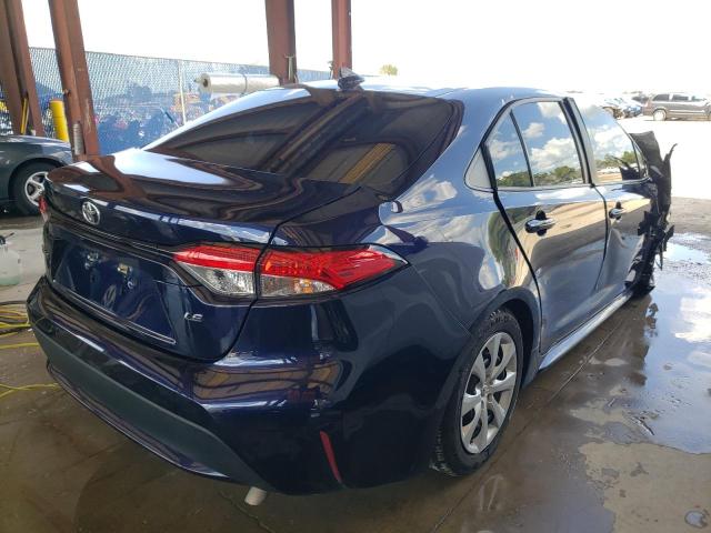 Photo 4 from auction – 2020 TOYOTA COROLLA LE with VIN 5YFEPRAE9LP127792