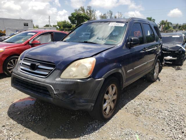 Photo 2 from auction – 2005 HONDA CR-V LX with VIN SHSRD68565U306541