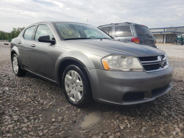 DODGE AVENGER SE 2012 with VIN 1C3CDZAB0CN132614 - Photo from auction