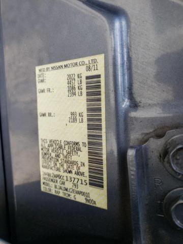 Photo 10 from auction – 2012 NISSAN ALTIMA SR with VIN 1N4BL2AP0CC137715