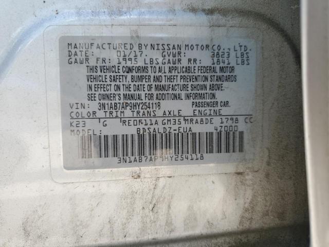 Photo 10 from auction – 2017 NISSAN 180SX with VIN 3N1AB7AP9HY254118