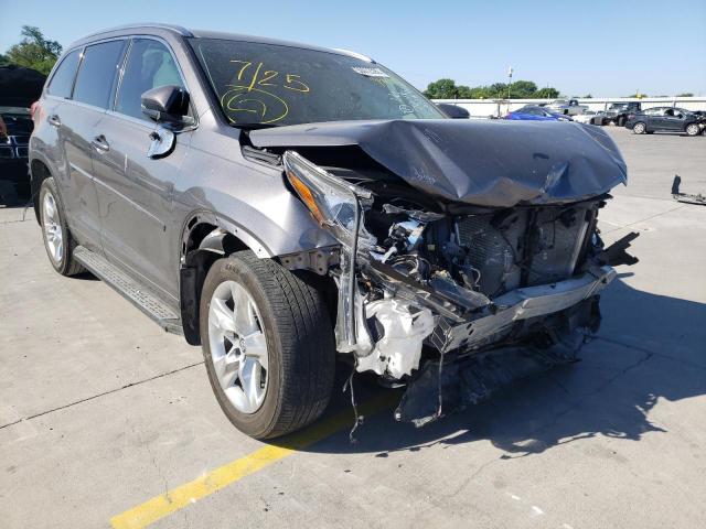 TOYOTA HIGHLANDER 2019 with VIN 5TDYZRFH8KS356769 - Photo from auction