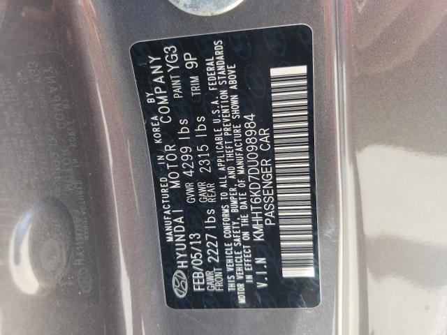 Photo 10 from auction – 2013 HYUNDAI GENESIS CO with VIN KMHHT6KD7DU098984