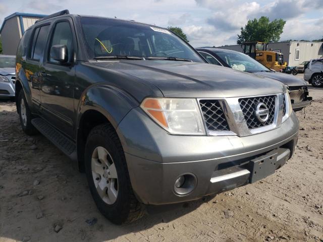 NISSAN PATHFINDER 2005 with VIN 5N1AR18WX5C733036 - Photo from auction