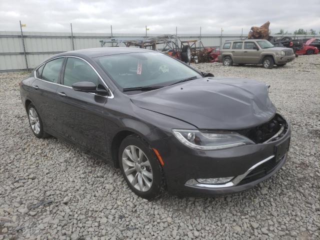 CHRYSLER 200 C 2015 with VIN 1C3CCCCG9FN509955 - Photo from auction