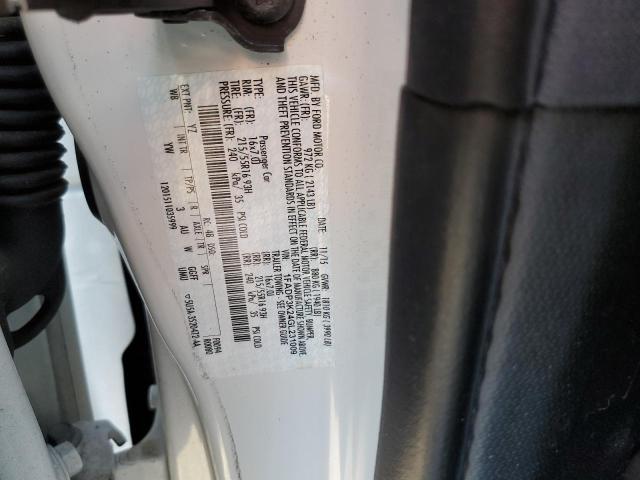 Photo 10 from auction – 2016 FORD FOCUS SE with VIN 1FADP3K24GL231009