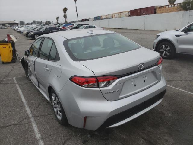 Photo 3 from auction – 2022 TOYOTA COROLLA LE with VIN 5YFEPMAE9NP318540