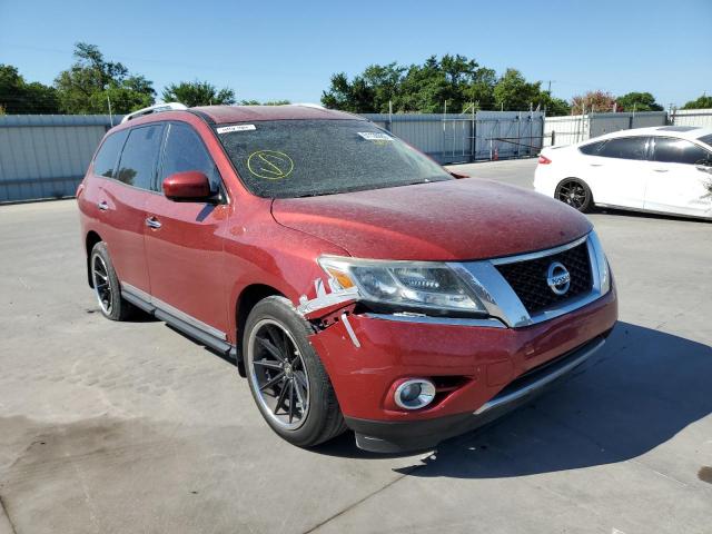 NISSAN PATHFINDER 2015 with VIN 5N1AR2MN1FC610777 - Photo from auction