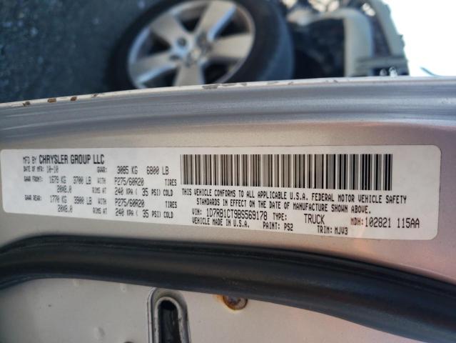 Photo 10 from auction – 2011 DODGE RAM 1500 with VIN 1D7RB1CT9BS569178