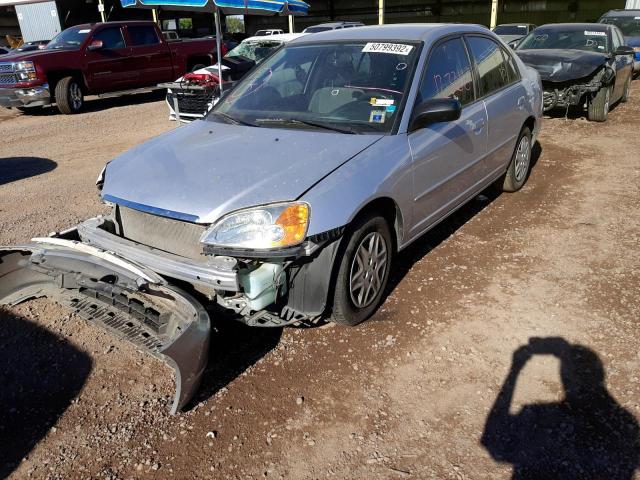 Photo 2 from auction – 2003 HONDA CIVIC LX with VIN 1HGES16543L002802