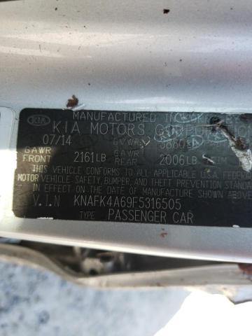 Photo 10 from auction – 2015 KIA FORTE LX with VIN KNAFK4A69F5316505