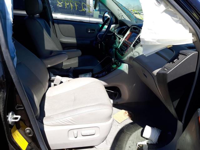Photo 5 from auction – 2007 TOYOTA HIGHLANDER with VIN JTEEW21A570043665