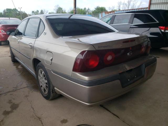 Photo 3 from auction – 2002 CHEVROLET IMPALA with VIN 2G1WF55E429161575