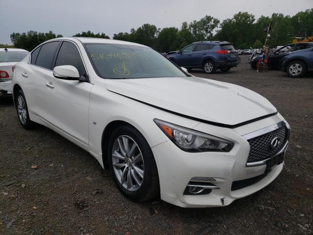 INFINITI Q50 BASE 2015 with VIN JN1BV7AR7FM415613 - Photo from auction